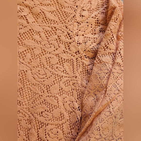 SUNDANCE Coral Asymmetric Hem Blouse Size Large - Picture 7 of 7